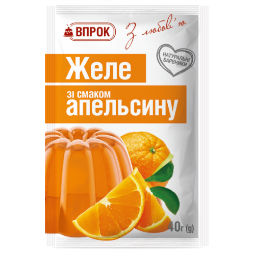 Желе "Апельсинове" 40г