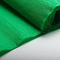 Гофрований креп папір 23 зелений 0,5мх2м 34г/м2 Tymos Польща