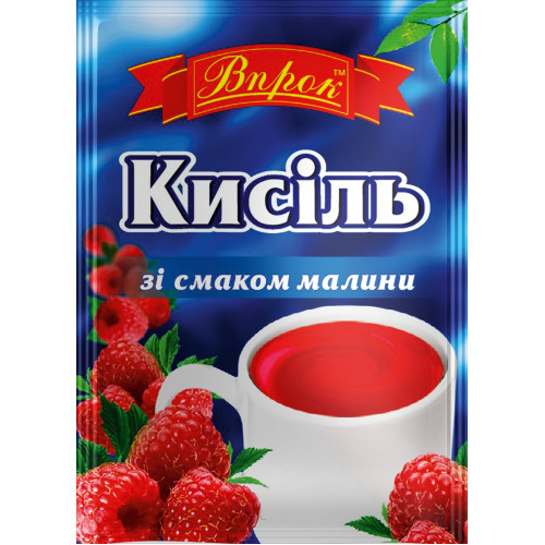Кисіль зі смаком малини 65г