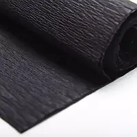 Гофрований креп папір 30 чорний 0,5мх2м 34г/м2 Tymos Польща