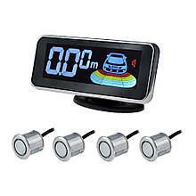 Паркувальний радар CYCLONE SX-4D, silver