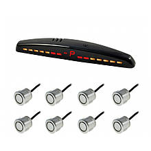 Паркувальний радар CYCLONE SV-8M, silver