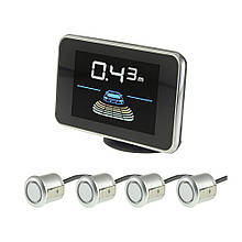 Паркувальний радар Cyclone SW-4T silver