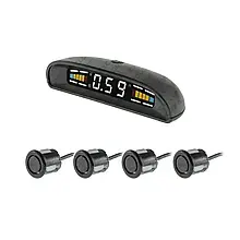 Паркувальний радар CYCLONE SQ-4D black