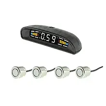 Паркувальний радар CYCLONE SQ-4D silver