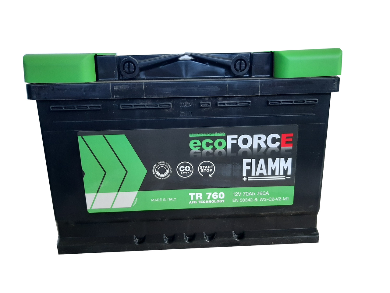 Автомобільний акумулятор FIAMM Ecoforce AFB 70Аh 760А R+ (TR760) (L3)