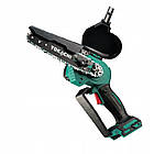Акумуляторна міні пила Tokachi Drakkar 2xACU — безщітковий двигун, 6″+8″ шини, кейс, фото 2