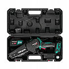 Акумуляторна міні пила Tokachi Drakkar 2xACU — безщітковий двигун, 6″+8″ шини, кейс, фото 9