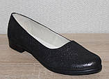 Балетки жіночі великого розміру від виробника модель ВБ10Ч-9, фото 5