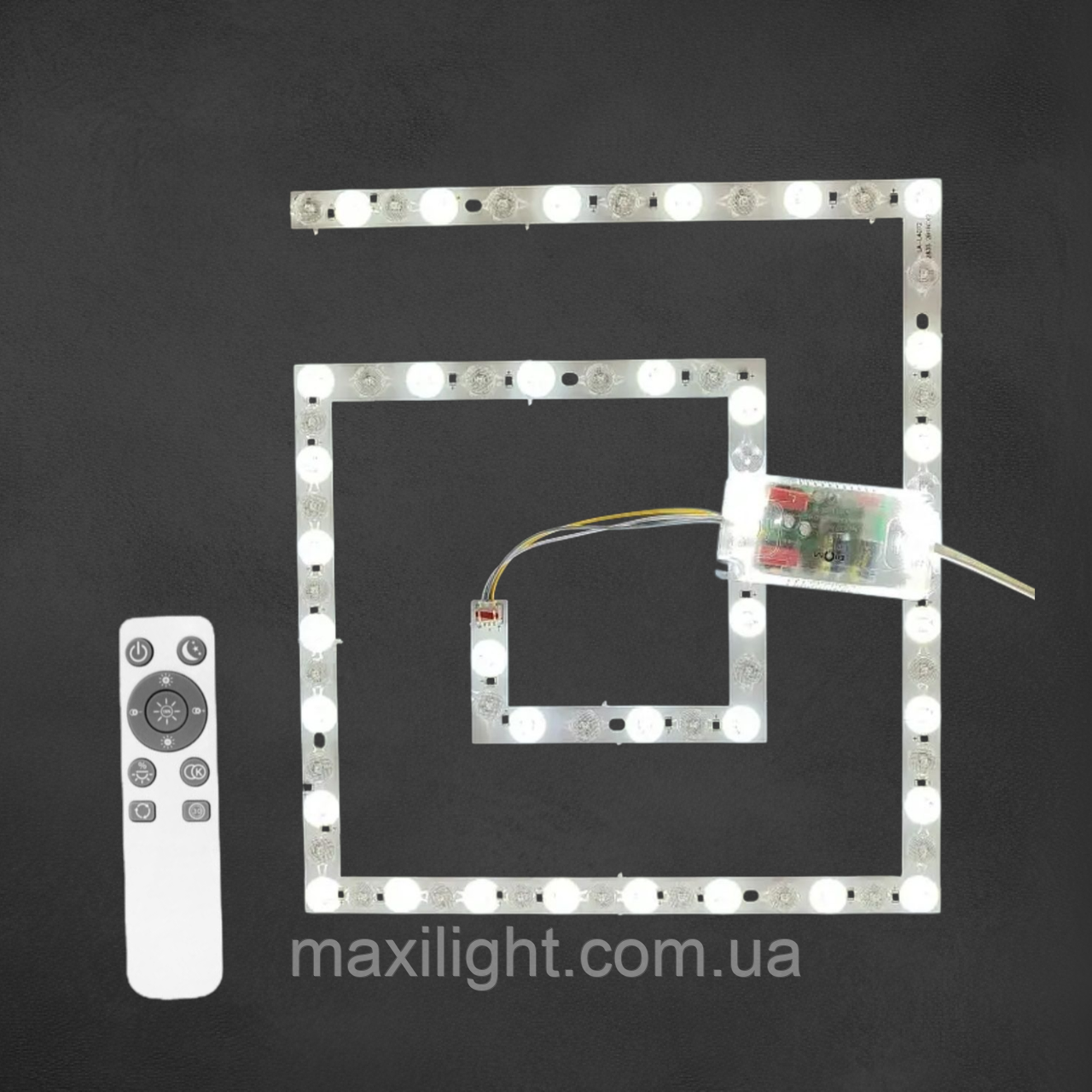 Ремкомплект для світильника SML з основою 400х400 мм, КВАДРАТ, 70W SQSM-90 з пультом