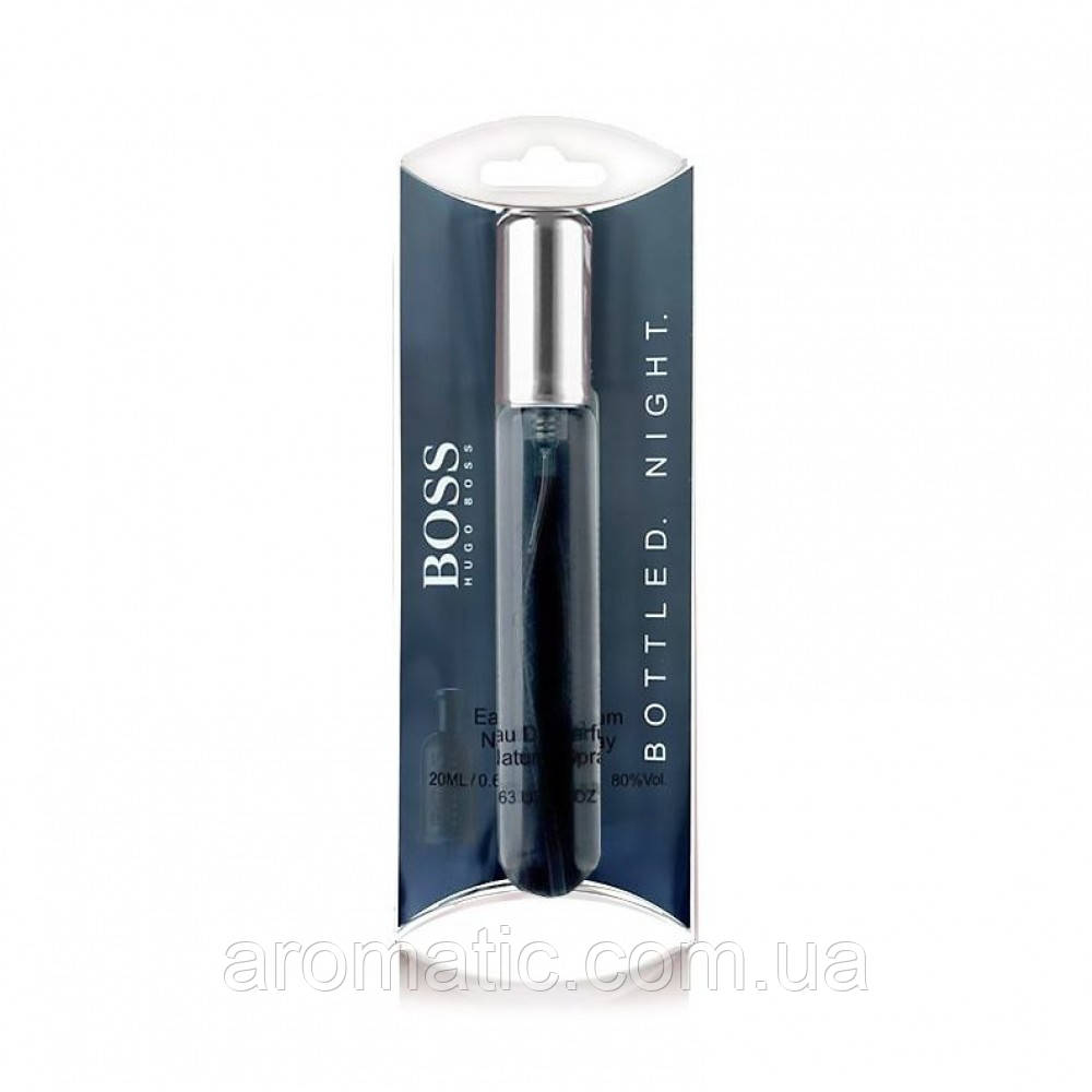 Парфум чоловічий Hugo Boss Bottled Night 20 мл, фото 1