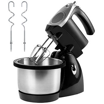 Міксер з чашею 3L, 1000W, Hoffmans HM-6630 / Стаціонарний міксер для тіста / Ручний міксер