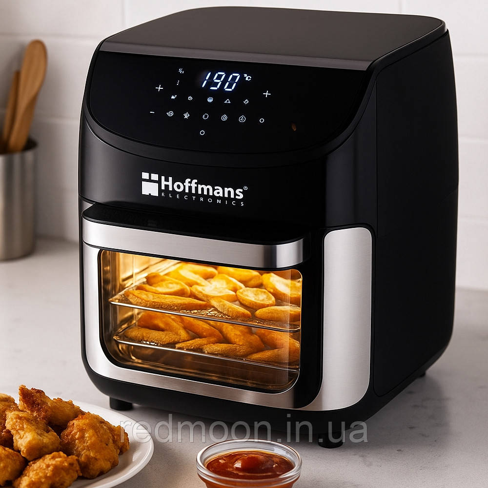 Мультипіч 15л, 2400Вт, Hoffmans HM-782 / Аерофритюрниця / Фритюрниця без олії / Електричний аерогриль, фото 1