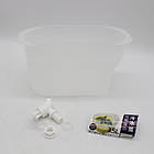 Контейнер харчовий з краном 3,5 л / Контейнер-лимонадник / Пластиковий лимонадник з краном для напоїв, фото 10