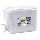 Контейнер харчовий з краном 3,5 л / Контейнер-лимонадник / Пластиковий лимонадник з краном для напоїв, фото 6