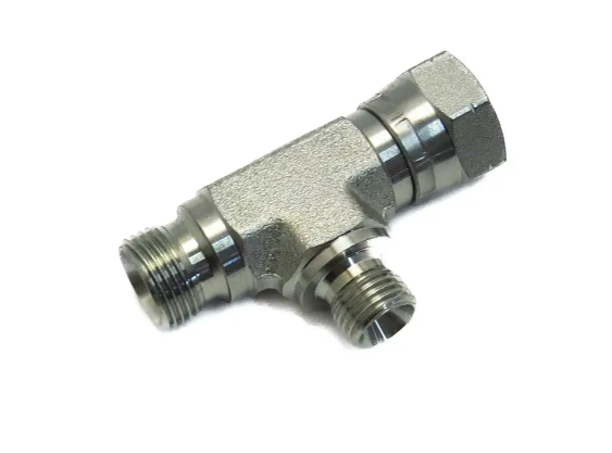 816/50018 Штуцер адаптер гідрозамка каретки 3/8M на JCB, фото 1