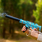 Електричний іграшковий бластер з акумулятором 7,4V, MP5 / Дитячий бластер з кульками, фото 2