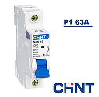 Автоматичний вимикач Chint NXB-63 1P C63 6kA