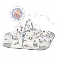 Дитячий розвивальний килимок із дугами, Розвивальний килимок з іграшками (Польща), Дитячий килимок на підлогу з іграшками, MNA