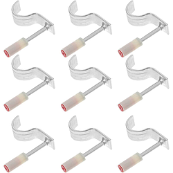 Цвяхи монтажні піроксилінові 50 шт, 8х52 мм, 50 мм, YT-PMN40PC / Затискач для труб