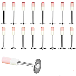 200 шт Монтажні цвяхи піроксилінові кругла шайба, 8х42мм / Цвяхи для ручного цвяхозабивного пістолета