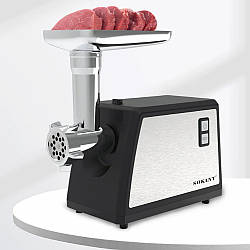 Електрична м'ясорубка, 3500Вт, 3 насадки, SK-089 / Електром'ясорубка / М'ясорубка електрична