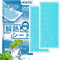 Охолоджувальні гелеві пластирі Wanrunshi для комфорту та освіження, 10 шт