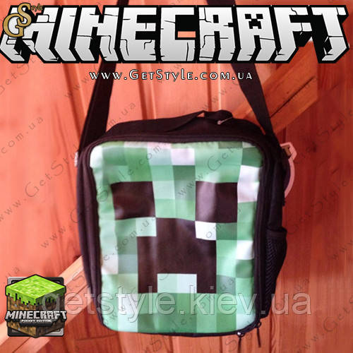 Сумка на плечо Minecraft - "Creeper" , фото 1