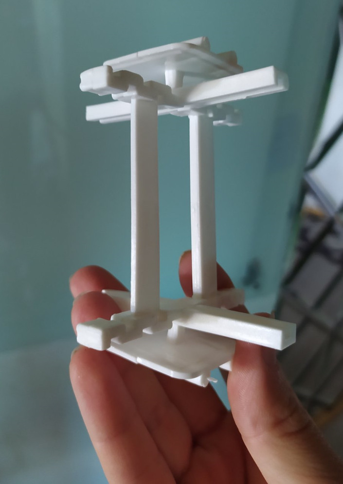 Кріплення для укладання склоблоків товщина шва 10мм, фото 1