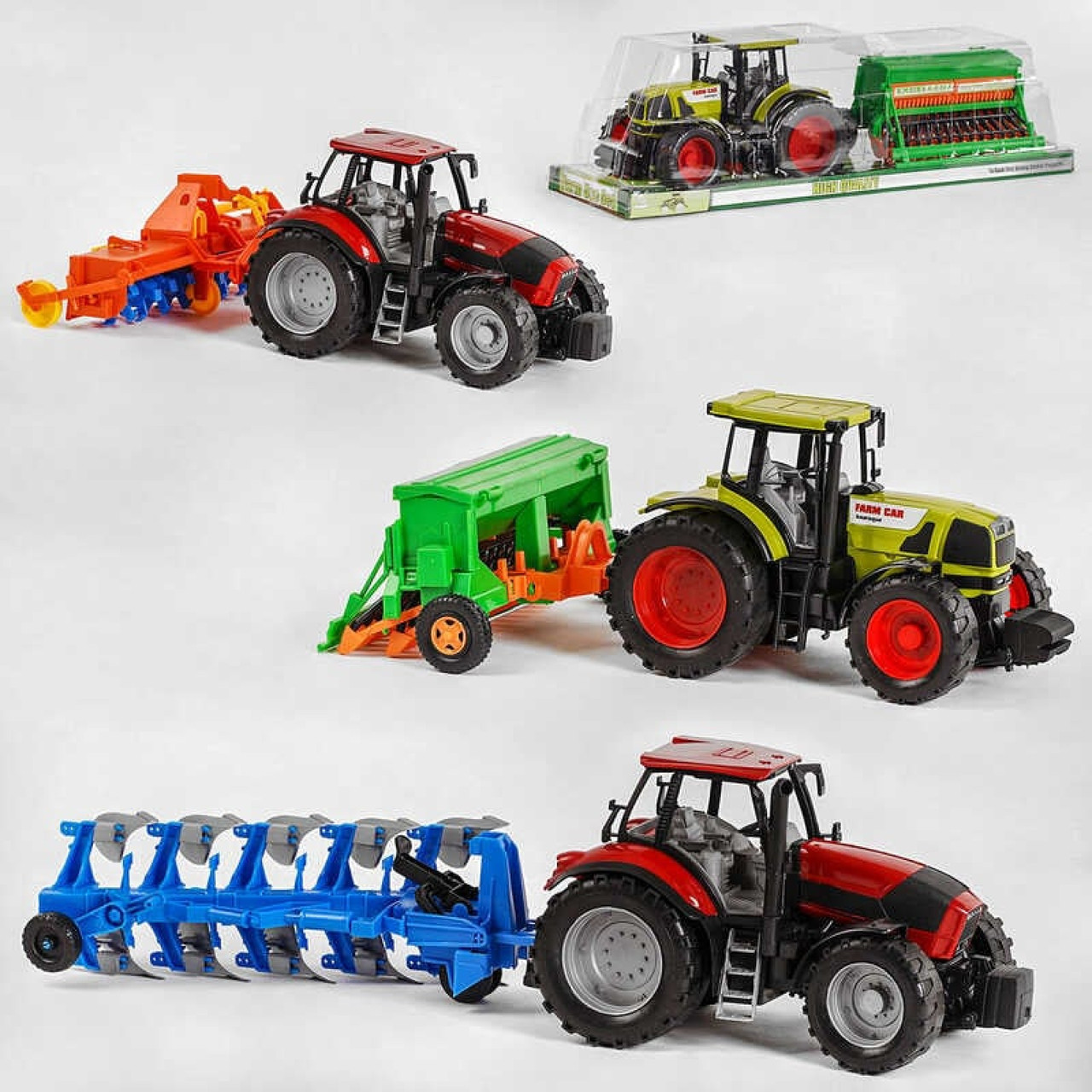 Трактор 6588 А 6088 В 8088 В (12) 3 види, інерція, в слюді, фото 1