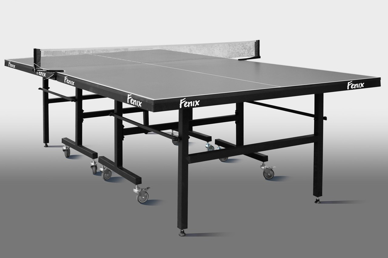 Тенісний стіл Master Sport M16 «Фенікс» Настільний теніс для приміщень, офісу Пінг-понг складаний Графітовий