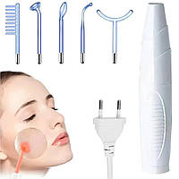 Дарсонваль апарат для догляду за шкірою та волоссям 5 в 1 Supretto (9305)