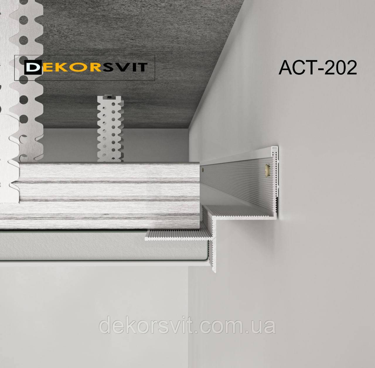 Профіль теневого шва 20 мм. АСТ202, 20х30 мм., фото 1