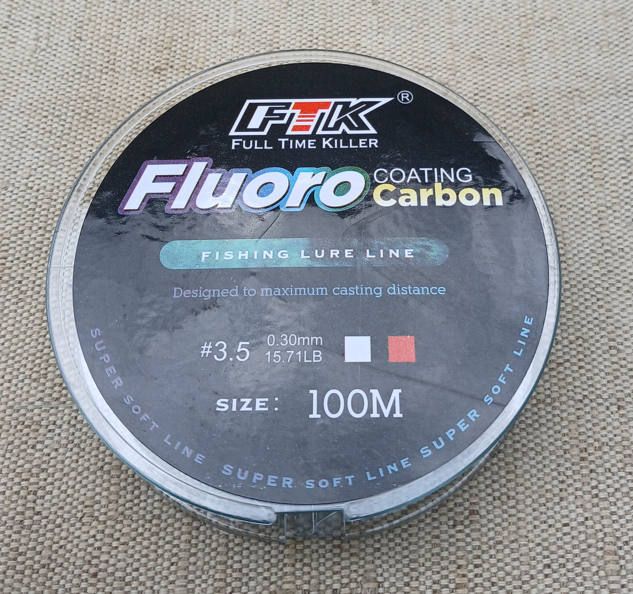 Флюорокарбонові волосіні "FULL TIME KILLER" 100 м (0.30/7.1кг)