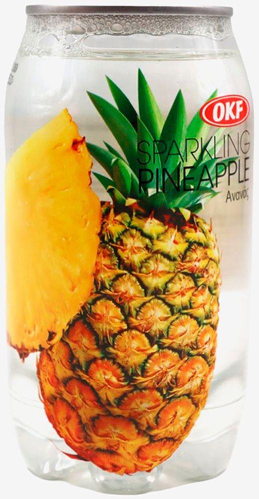 Вода "OKF" Sparkling Pineapple 350 мл