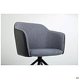 Крісло обіднє Нікі / Niki тканина сіра, ТМ Амф, фото 8