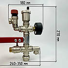 Група безпеки котла TMFK-15 (1.5bar) з консоллю для бака 3/4" ITAP KVANT, фото 7