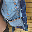 Куртка жіноча джинсова стрейчева на ґудзиках, є великі розміри CRACPOT, Туреччина, фото 8