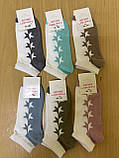 Шкарпетки жіночі короткі (зірки) Lomani р.36-40, фото 3