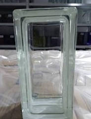 Склоблок Clear Clearwave безкольоровий половинка 190х90х80 мм