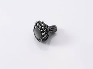 Ручки меблеві ковані. Висока якість. Колір чорний. 34мм