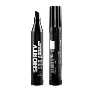 Маркер спиртовий Montana Shorty Chisel Чорний 4мм
