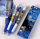 Ручка масляна "Ван Гог", чорна, фото 2