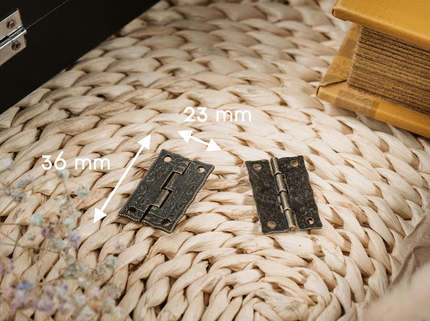 Петля накладна декоративна. 36х23мм, фото 1