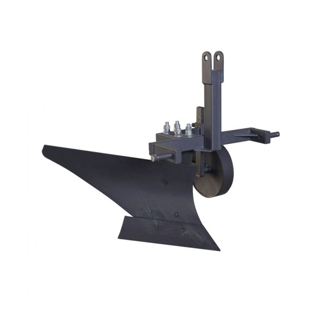 Плуг до мінітрактора та мототрактора (опорне колесо, захват 250 мм)