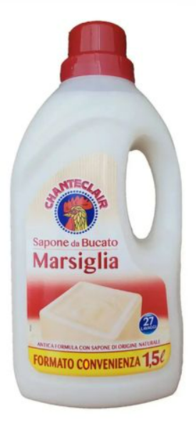 Chanteclair Sapone da Bucato Marsiglia гель для прання з милом 27 прань 1500мл Італія, фото 1