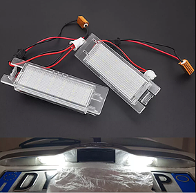 LED підсвітка номера для OPEL (Опель) Adam, Astra H/J, Corsa C/D, Insignia, Meriva B, Vectra C, Zafira B,Tigra B