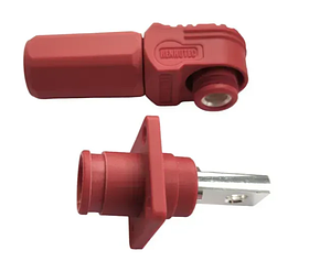 Корпусна клема-термінал 100А, комплект (червона)