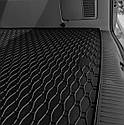 Килимок у багажник Volkswagen T5 / T6 / T6.1 L2 2003–2021, гумовий, модельний, Rigum Чехія (437201), фото 4