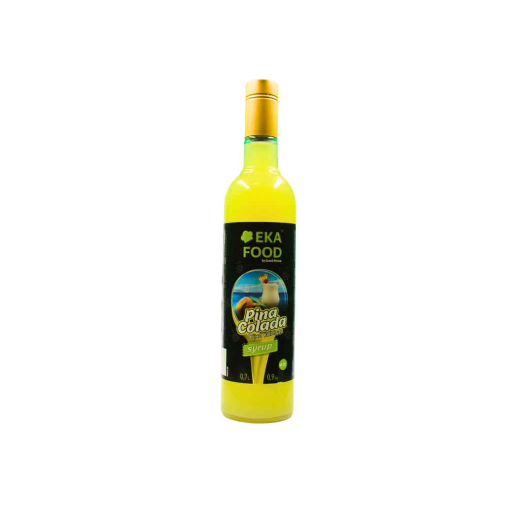 Сироп коктейльний EkaFood by Grand Horeca Pina Colada "Піна колада" #71 700мл 0,9кг СКЛО